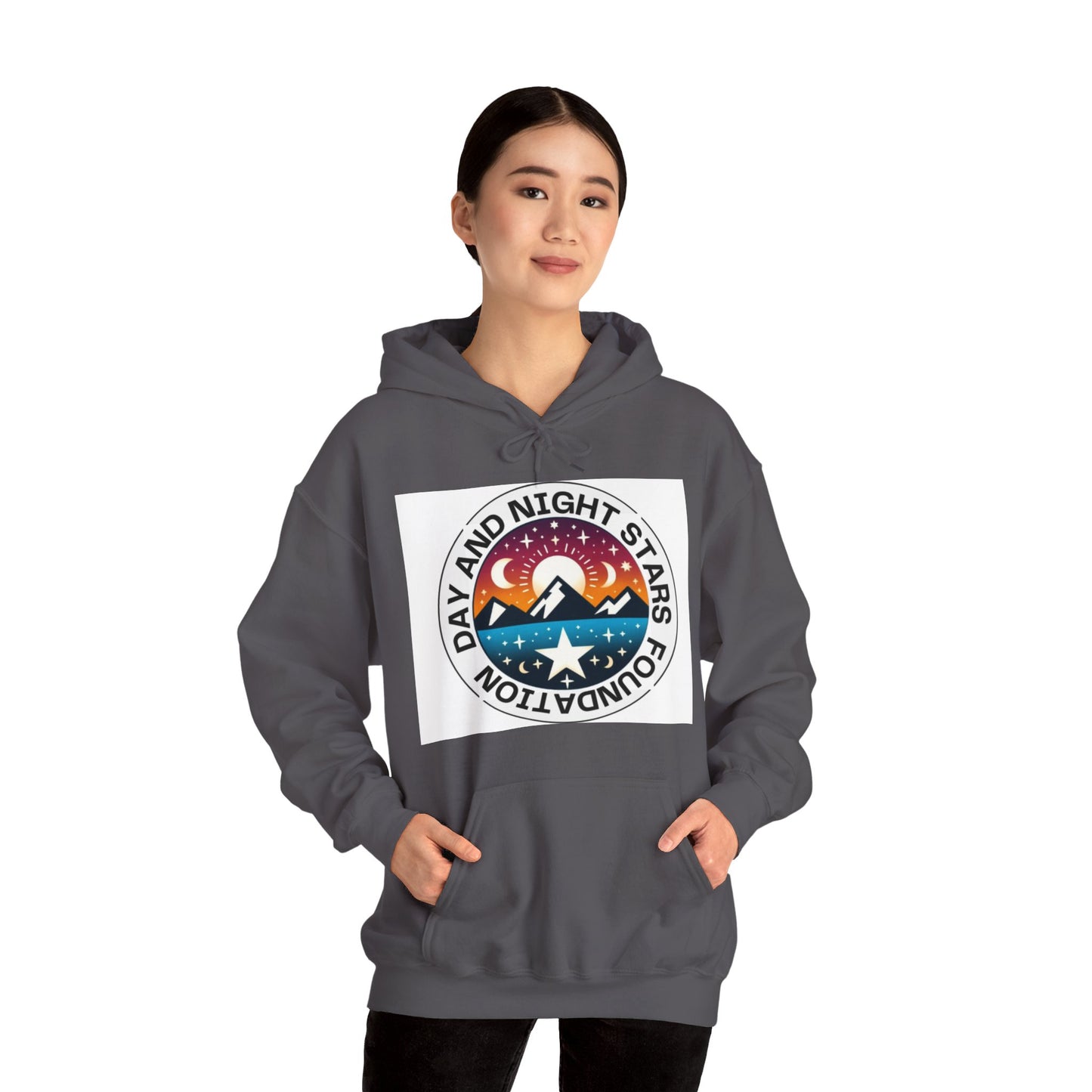 A unisex Heavy Blend™ Hooded Sweatshirt