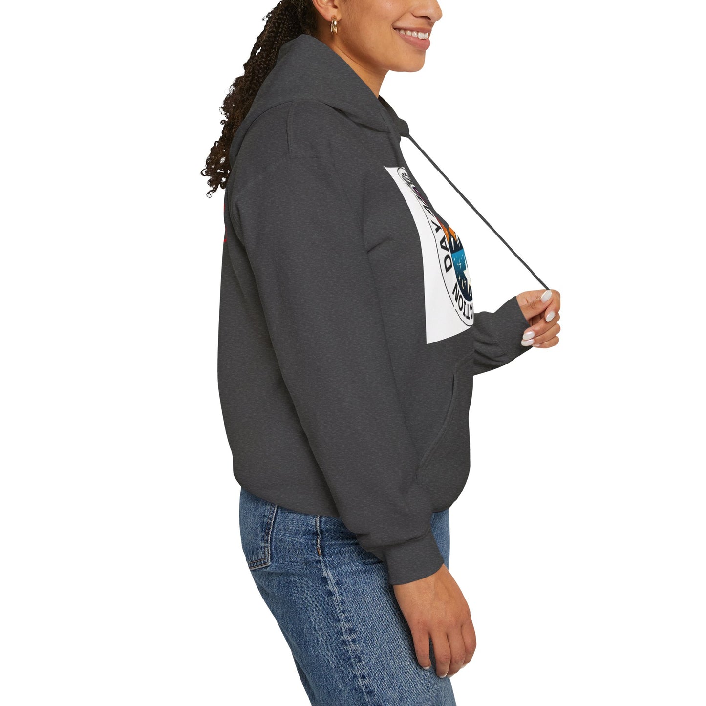 A unisex Heavy Blend™ Hooded Sweatshirt