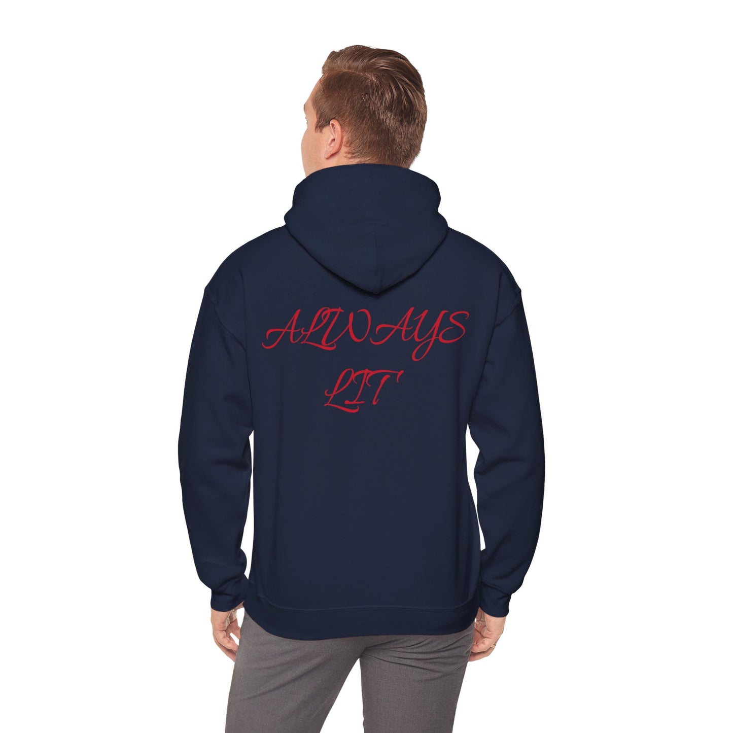 A unisex Heavy Blend™ Hooded Sweatshirt