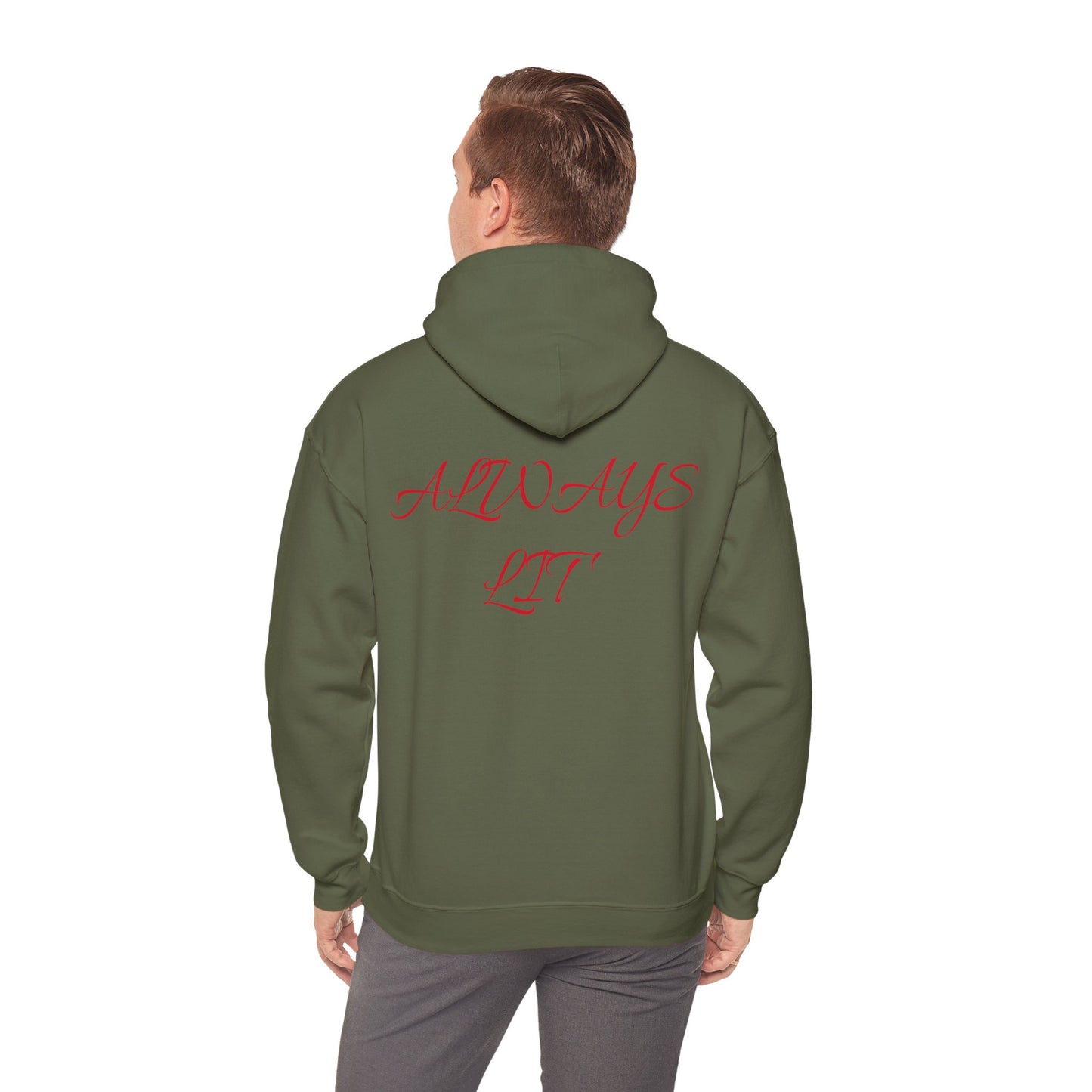 A unisex Heavy Blend™ Hooded Sweatshirt