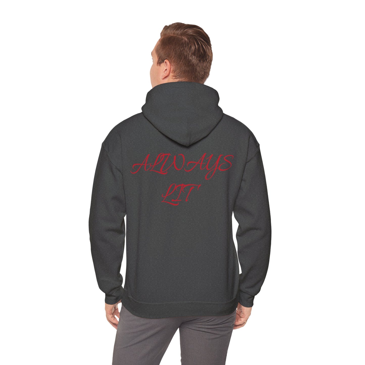 A unisex Heavy Blend™ Hooded Sweatshirt