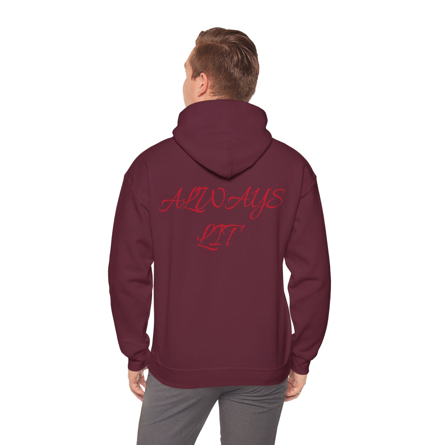 A unisex Heavy Blend™ Hooded Sweatshirt