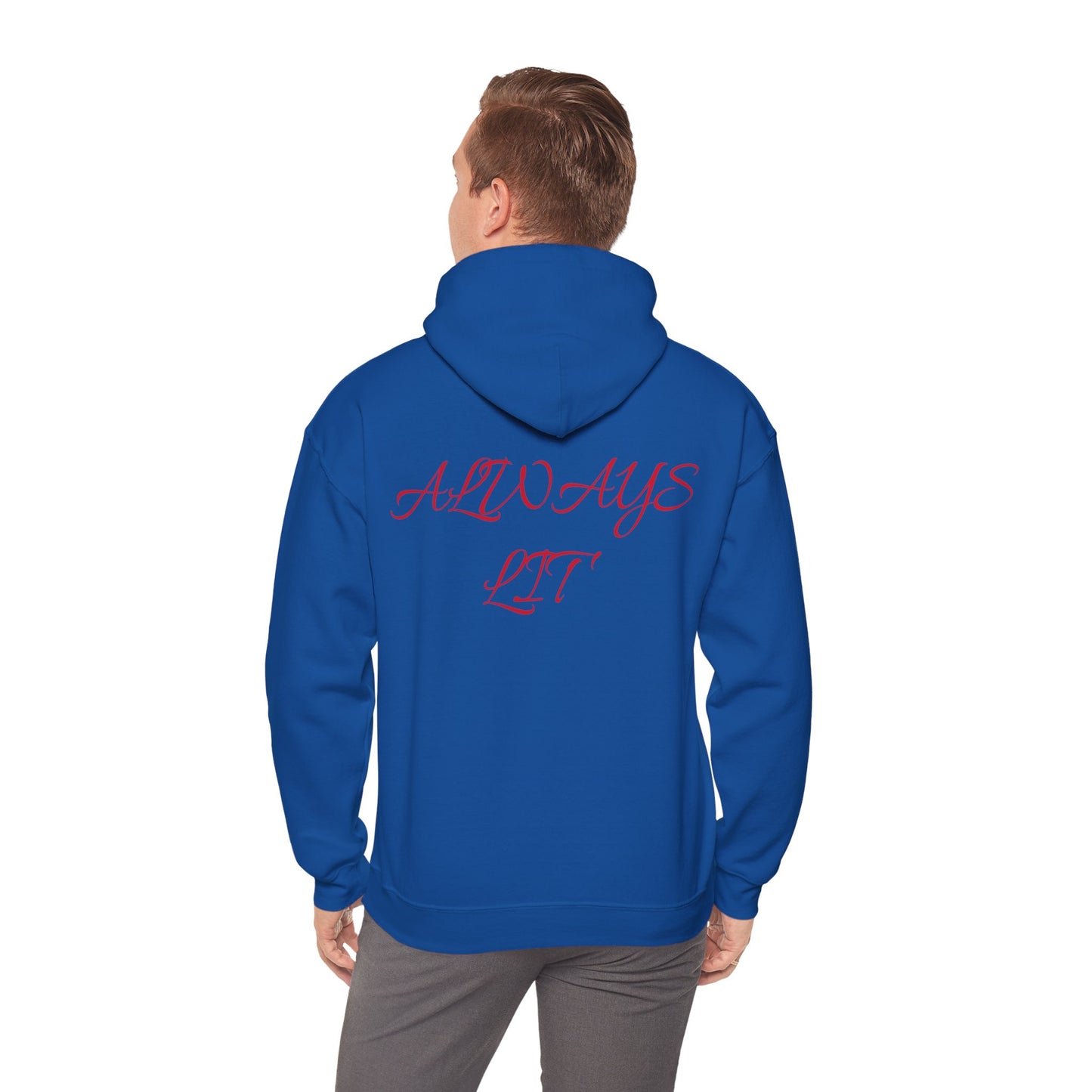 A unisex Heavy Blend™ Hooded Sweatshirt