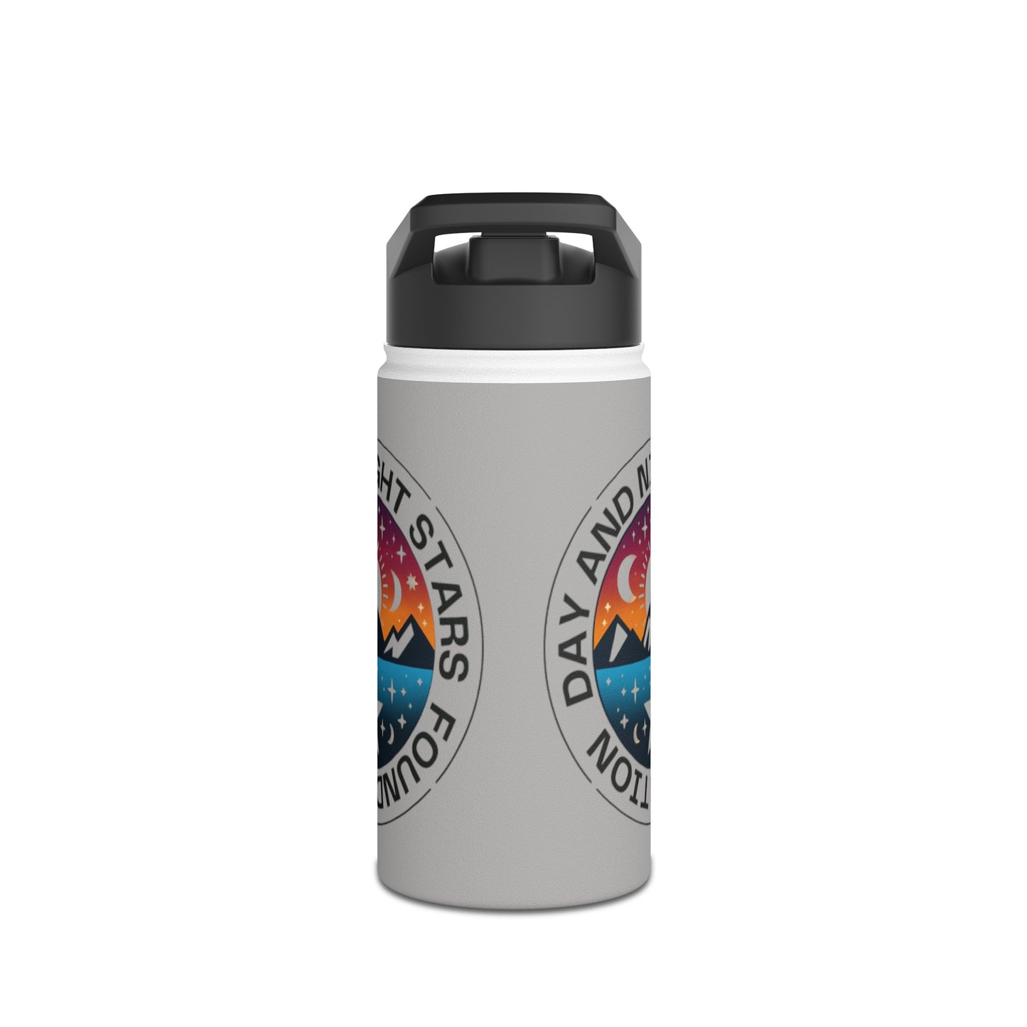 A Stainless-Steel Water Bottle, Standard Lid