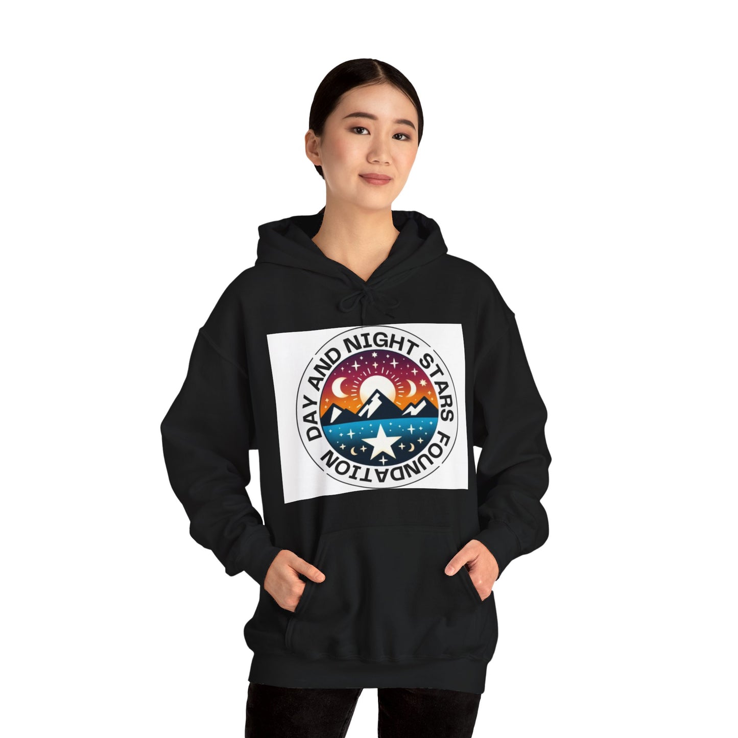 A unisex Heavy Blend™ Hooded Sweatshirt