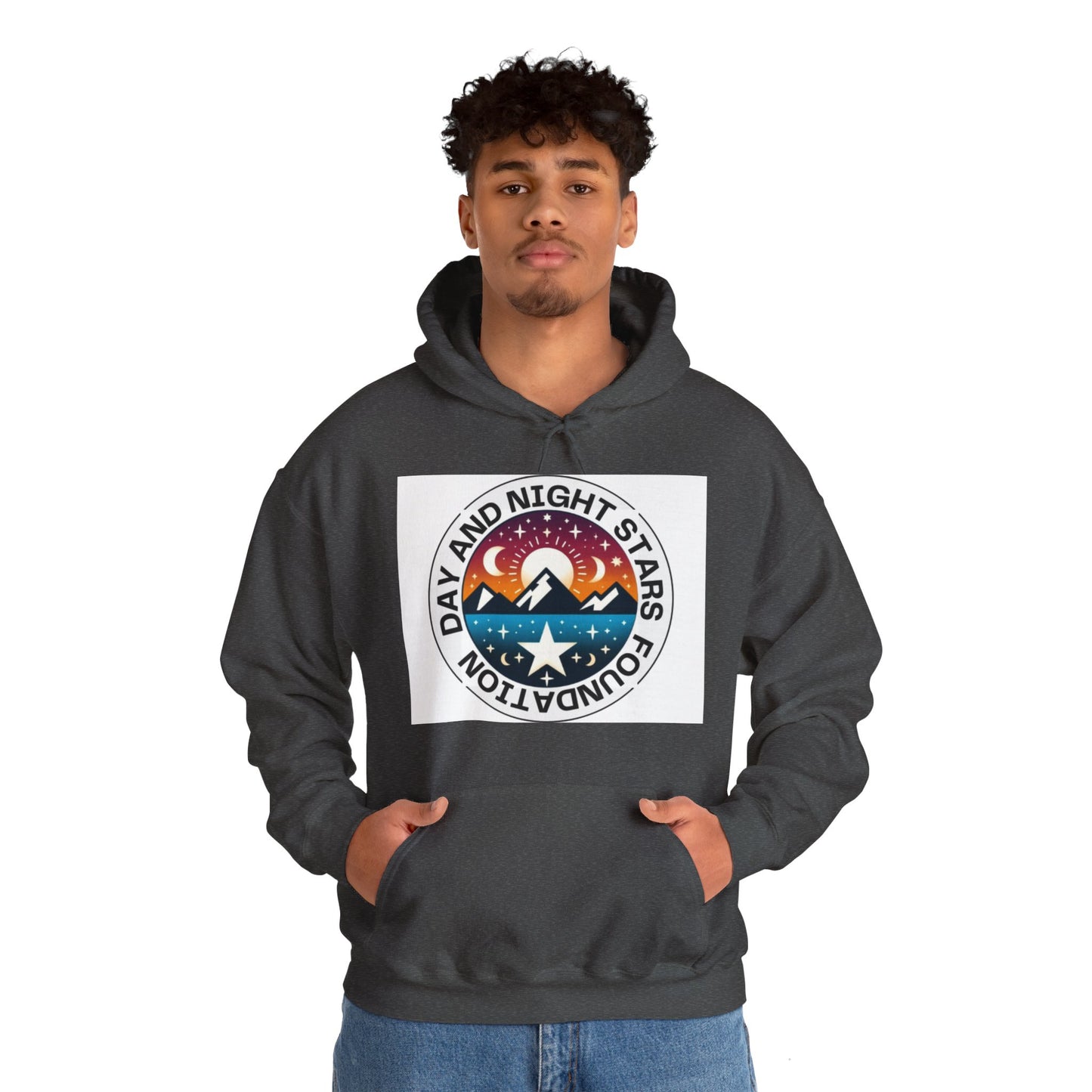 A unisex Heavy Blend™ Hooded Sweatshirt