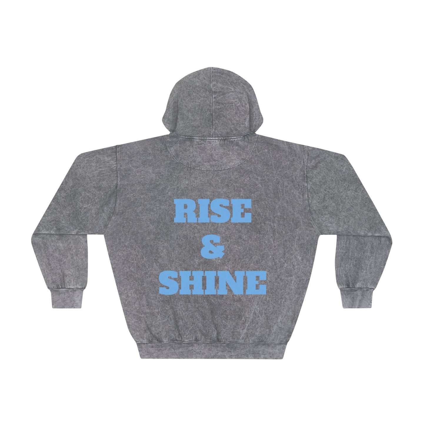 A unisex Mineral Wash Hoodie