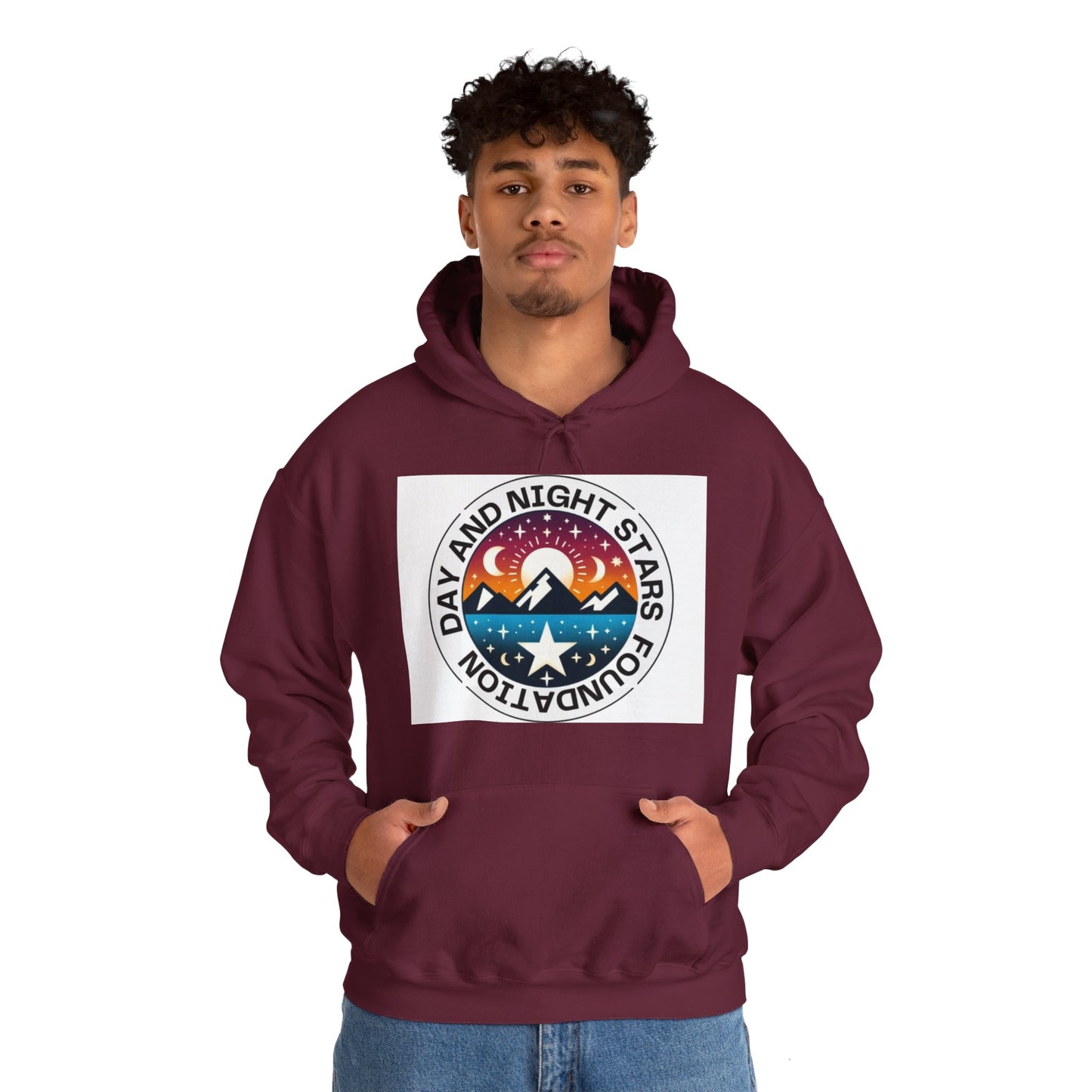 A unisex Heavy Blend™ Hooded Sweatshirt